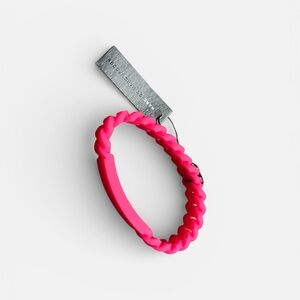 2/$30 Marc Jacobs Pink Braided Bracelet